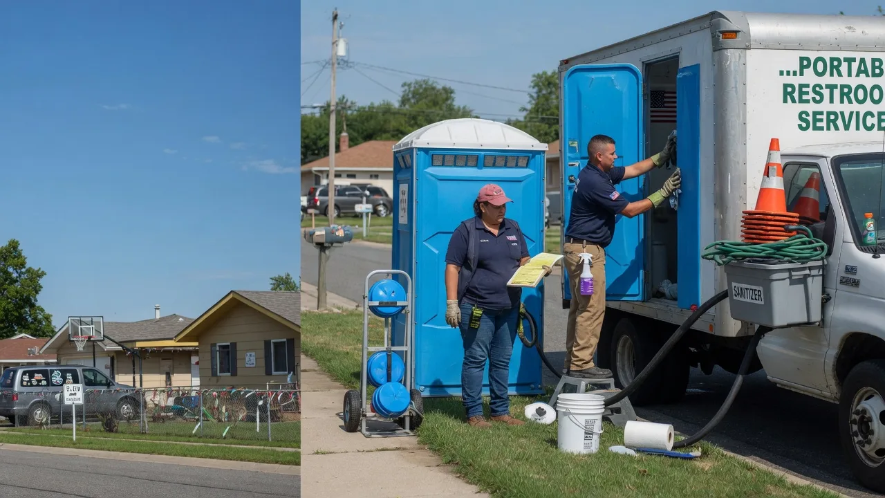 Portable Toilet Rental in Charles City, IA near me